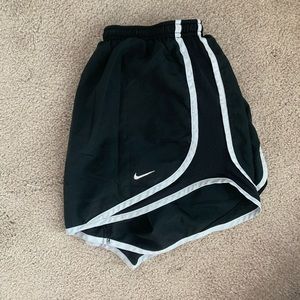 Black with white stripe norts